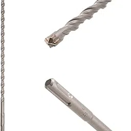 TAPARIA 10mm Cross Point Tip SDS Plus Hammer Drill Bit for Concrete/Masonry Drilling (HDC 10350, 10x290x350 mm)-Home, DIY, Professional, Construction, Brick, Wall-Drilling-picture-17