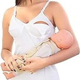 o' womaniyah! Owomaniyah Women's Maternity Breastfeeding Clip Down Nursing Camisole/Tank Top/Comfy Sleepwear-picture-33