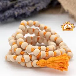 GAYATRI Tulsi Jaap Mala-108 Beads Rosary Basil-Tulsi for Jap/Tulsi Mala for Chanting-picture-23