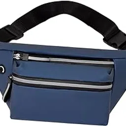 jazzy pearls JAZZY PEARLS® Waist Bag Fanny Pack Fashion Purse Hands Free for Riding Shopping Climbing Blue-Sporting Goods-Outdoor Sports-Camping & Hiking-Hiking Backpacks-Waist Packs & Bags-1 Fanny Pack Waist Bag-picture-38