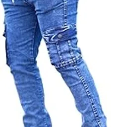 how to alpha Men Jean Cargo || Men Jeans Pants || Cargos for Men || Denim Jean Cargo || Jogger-picture-18