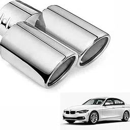 Asryd Dual Silencer Exhaust Tip Pipe Rustproof Stainless Steel Muffler Tail End Outlet 1Pcs For BMW 3 Series Gran Limousine-picture-29