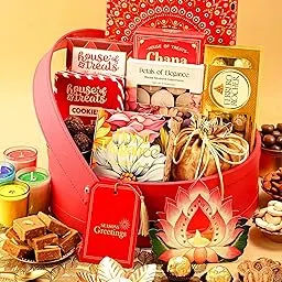 Hyperfoods® Diwali Gifts for Family and Friends Gift Hamper Diwali Gifts for Employees Corporate Gifts for Employees Gift Hamper Box DryFruit Combo Pack Chocolate Gifts Corporate Gift DryFruit Pack-image-19