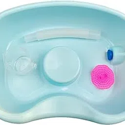 Merishopp Shampoo Bowl with Shampoo Brush Bedside Shampoo Basin for Salon Men Children green |Health & Beauty | Salon & Spa Equipment | Backwash Units & Shampoo Bowls-image-99