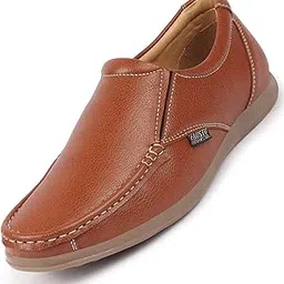 fausto Mens Casual Slip-On Loafers|Lightweight Daily & Office Wear Shoes | Stylish Walking Moccasins | Non Lace-Up Design | Soft Cushioned Insole-picture-46