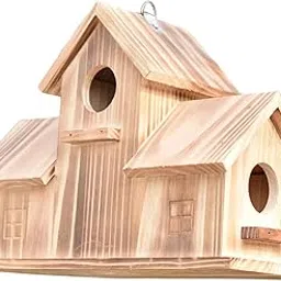 SECRET DESIRE Bird Houses for Outside Outdoor 3 Hole Birdhouse Room for Garden Decor|Home Improvement|Plumbing & Fixtures|Other Home Plumbing & Fixtures-image-45