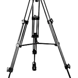 E-Image EI-7060-AA 6ft Tripod Stand Kit with Fluid Head for DSLR Camera Payload 8Kg, Black-picture-18