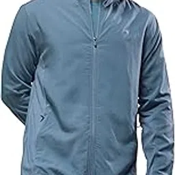 technosport Men's Solid Polyester Techno Lite Jacket With SPF50+ And Microbial Properties-picture-15