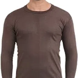 alfa Men's Solid Round Neck Full Sleeves Thermal Top-picture-33