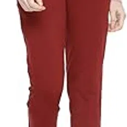 dollar missy Women Pack of 1 Straight Fit Solid Cigarette Trousers- Forest Green-picture-12