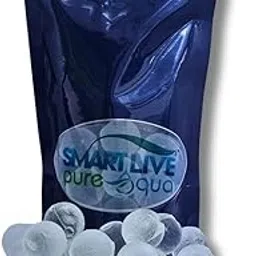 Smart Live (250 GRAMS) RO Antiscalant balls for hard water | Protects RO membrane from scaling, foul smell and contaminations in RO Prefilter housing(250 GRAMS) image 1