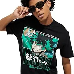 max URB_N Men My Hero Academia Printed T-Shirt image 1
