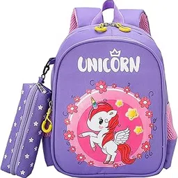 syga Kids School Bag with Pencil Case, Cute Design Suitable for Kindergarten Student-picture-20