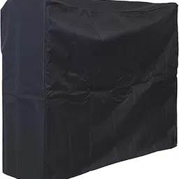 Sunnydaze 4-Foot Firewood Log Rack Cover ONLY, Outdoor Waterproof Heavy Duty Wood Cover, Black-image-50
