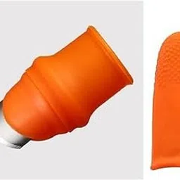 RENARSH 1 Thumb Knife 1 Finger Cutter Kitchen Knife Set For Kitchen Use Home Appliances Kitchen Garlic Peeler For Kitchen Finger,Orange-picture-66