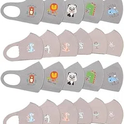 20pc Unisex Kids Anti Dust Mouth Mask Face Cover Washable Face Mask-image-61