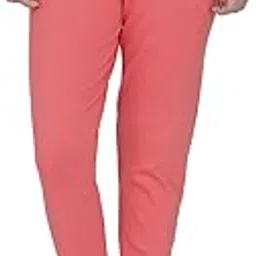 apsra ls Women's Ribbed Cotton Lycra Leggi Peach-picture-11