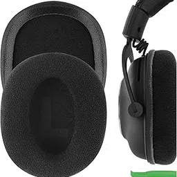 Geekria Comfort Soft Velour Replacement Ear Pads for Logitech G Pro/Prox/ProX2, G433, G233 Headphones Ear Cushions, Repair Parts (Black)-picture-14