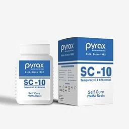 Pyrax Dental Cold Cure SC-10 (Temporary Crown and Bridge Material) - 55gm (SHADE - A2)-picture-15