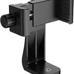 VEDRO Universal 360° Smartphone Tripod Mount with Screw Lock Clamp | Mobile Holder Adapter for All Tripods – Black-picture-37