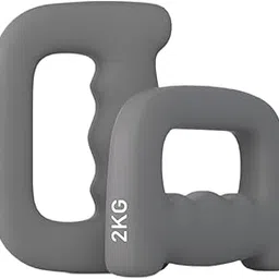 ATORSE 2 Pieces Boxing Dumbbell Comfortable Hand Weight for Fitness Cardio Aerobics 2kg-picture-27