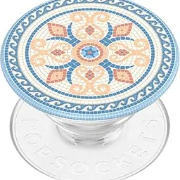 PopSockets Plant-Based Phone Grip with Expanding Kickstand, PopSockets for Phone - Portofino Tile-picture-16