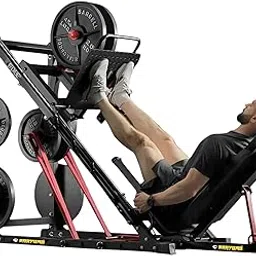 Bodylean Fitness Plate-Loaded 45° Leg Press Machine | Heavy-Duty Lower Body Strength Trainer for Quadriceps Hamstrings Glutes & Calves | Home & Commercial Gym-image-1