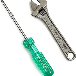 Taparia TK-065 904, 1170 Screwdriver 2 In1 & Adjustable Spanner 6" Set-picture-22