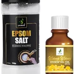 JAINIK Relaxing Bath Salt with Free Ylang Ylang Essential Oil - Combo-picture-12