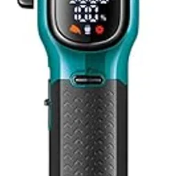 VGR V-886C Professional Hair Clipper, 3200mAh Li-Ion Battery with 200 Min Runtime, Ceramic & DLC Coated Blades, 6 Metal Guide Combs, Turbo Mode, LED Display, Multi-Cut Taper Clipper for Grooming (Green)-image-16