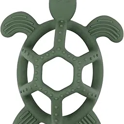SNAPPSY Baby Teether Toy Sensory Toys Toddlers Chew Toys for Girls Children Toddlers Dark Green-picture-32