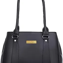 Women Faux Leather Handbags Regular size 3 Comaprtment Office College Daily use Shoulder bag for Women-image-12