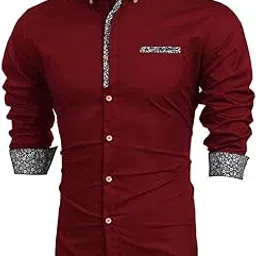 sky global Men's Formal Full Sleeve Shirt-picture-38