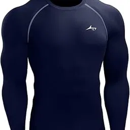 prosharx Men's Premium Full Sleeve Compression T-Shirt - Athletic Base Layer Tights for Fitness & Sports-picture-22