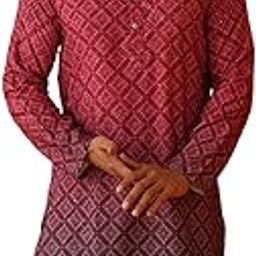 jompers Embroidered Cotton Kurta with Pyjama-picture-13