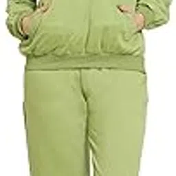 CANIDAE Women Winter Nightsuit Hoodie with Lower Set Soft Fleece Pajamas and Hoodie with Pockets||Small -12XL||-picture-23