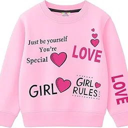 Kuchipoo Girls Regular Fit Winterwear Sweatshirt-picture-24