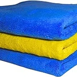 Microfiber Cleaning Cloth, 800 GSM, 40 x 40 cm, Dual Colour Blue and Yellow (3)-image-7