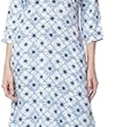 rangriti Blue Liva Straight Kurta for Women-picture-49