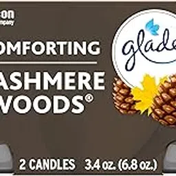 Cashmere Woods, 6.8 Ounce : Glade Jar Candle Air Freshener, Cashmere Woods, 2 Count, 6.8 Ounce-picture-18