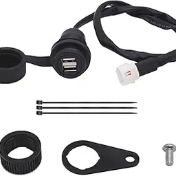 Merishopp Motorcycle USB Charger Socket for FZ-07 700 900 GT-picture-52