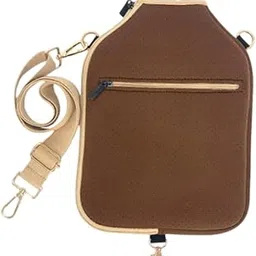 MERISHOPP Pickleball Racket Cover Shoulder Bag Pouch Racket Case for Practice Training Brown|Sporting Goods|Tennis & Racquet Sports|Clothing, Shoes & Accessories|Other Racquet Sport Accs-image-42