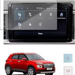 Scratch Rated 7H Infotainment Display Screen Protector,Stain,Scratch & Impact Resistant,Touch compatible for Hyundai Venue-picture-58