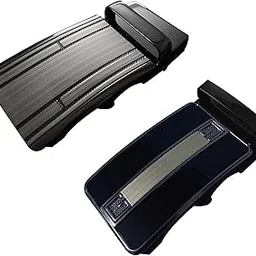 aakarshini Auto lock belt buckle only for men for maximum *** 1.25 INCHES *** wide straps combo pack of 2-picture-31