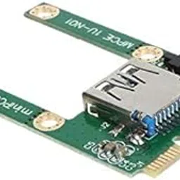 1X(Notebook Mini PCI-E to USB2.0 PCI Express Adapter Card Mini PCI-E to USB V1U4-picture-27