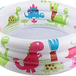MYADDICTION Children Water Swimming Pool Dinosaur Inflatable Pool for Indoor Summer 90cm-picture-50