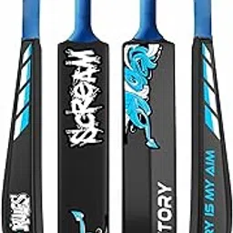 Victory Plastic Cricket Bat Full Size Tennis Bat (34" x4.5" inch) for All Age Group Bat - (Scream/Defender/Play Bold/Off Defender/Skull) Series Bat (Scream)-picture-33
