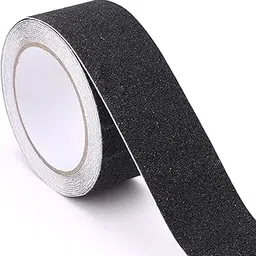 KANABEE HighPower Anti-Slip Grip Tape - Anti Skid Improves Grip and Prevents Risk of Slippage on Stairs or Other Slippery Surfaces - Keeps You Safe! (50 mm x 5 Meter, Black)-picture-47