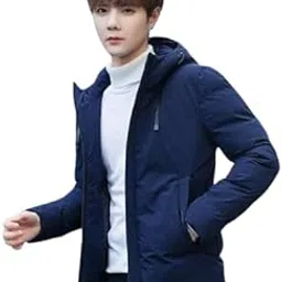 sna Men's Standard Length Polyester Winter Hoodie Bomber Jacket For Men, Full Sleeve Zipper Stylish Trendy Winter Men's Jacket-Hoodies-A-picture-12