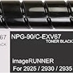 RT NPG 90 Black Toner Cartridge Compatible with Canon iR-ADV Ir2925, Ir2930, Ir2935, Ir2945-picture-10